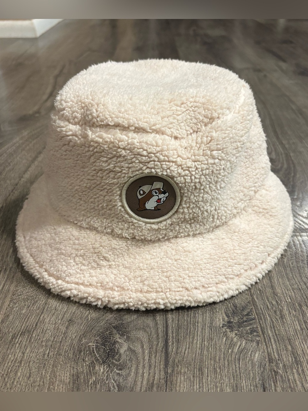 BUC-EE’S Sherpa Bucket Hat Cream - One Size Fits All - Unisex